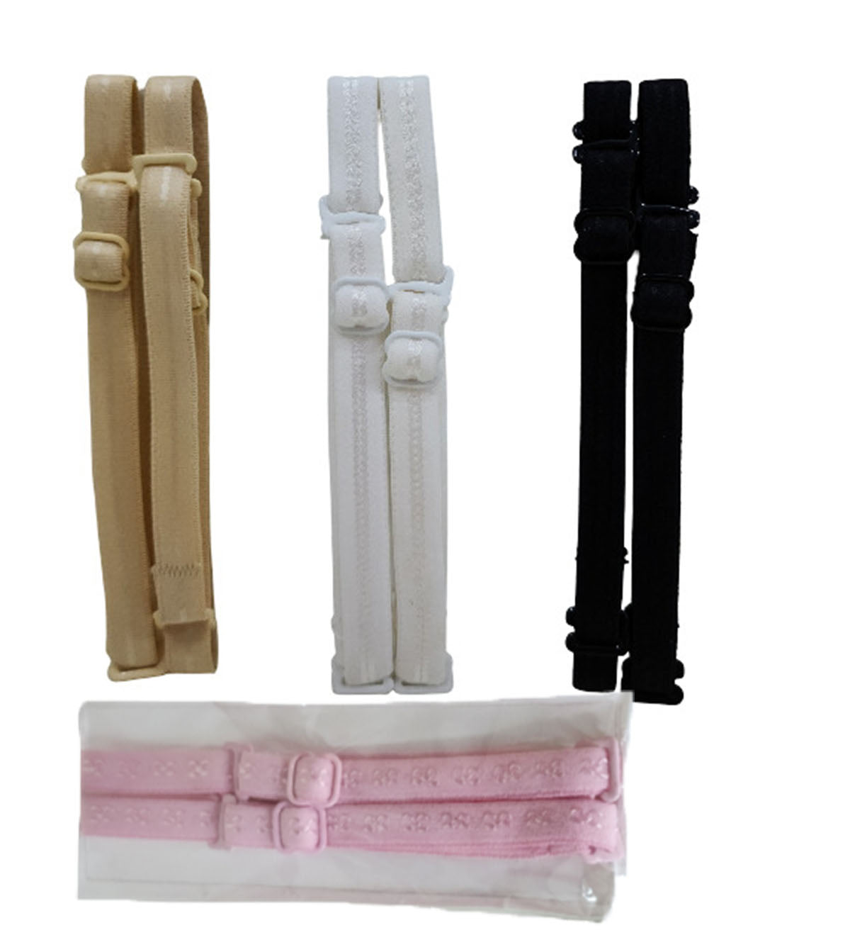Pavvoin 12mm Bra Strap,Replacement Elastic Adjustable Shoulder bra Strap for women