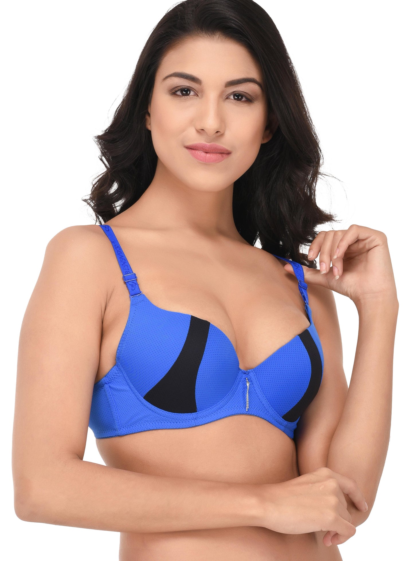 Pavvoin Underwire padded Push up bra for women