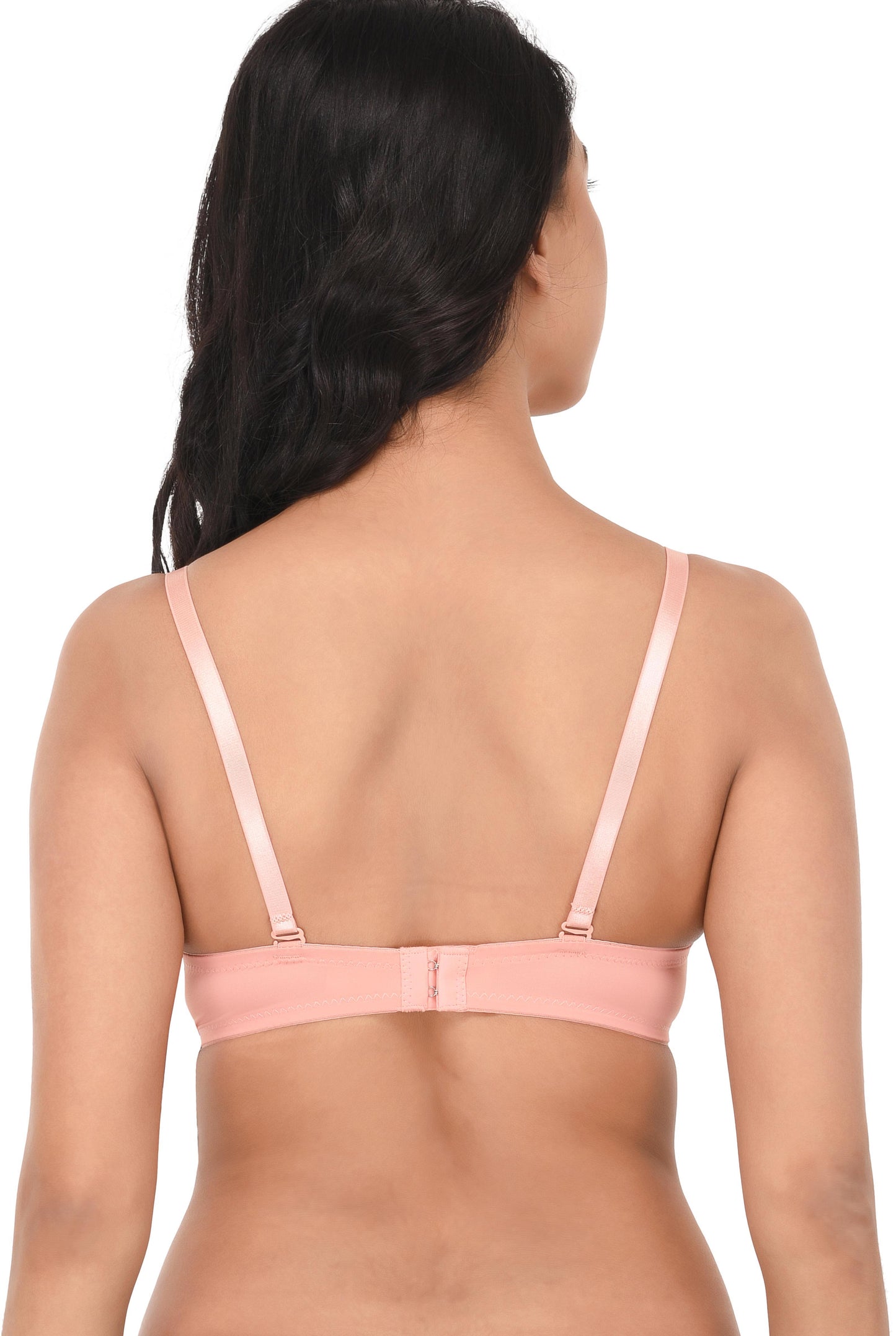 Pavvoin underwire padded push up bra for women