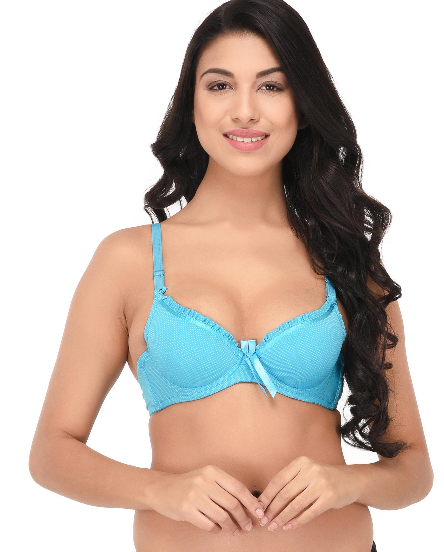 Pavvoin underwire padded bra for women