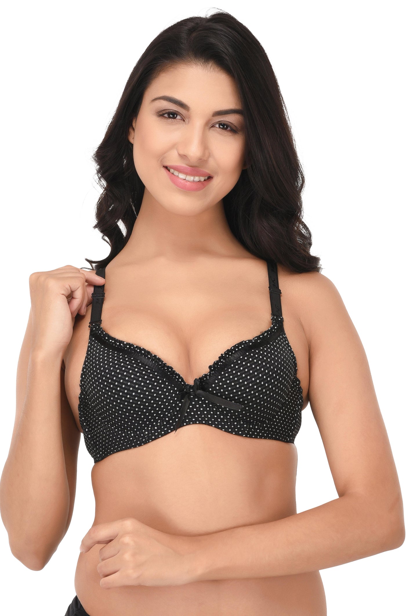 Pavvoin underwire padded bra for women