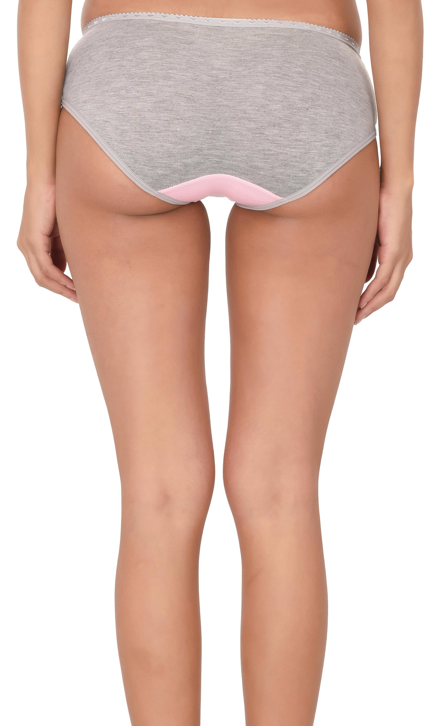 Pavvoin dual color low waist bikini panty for women