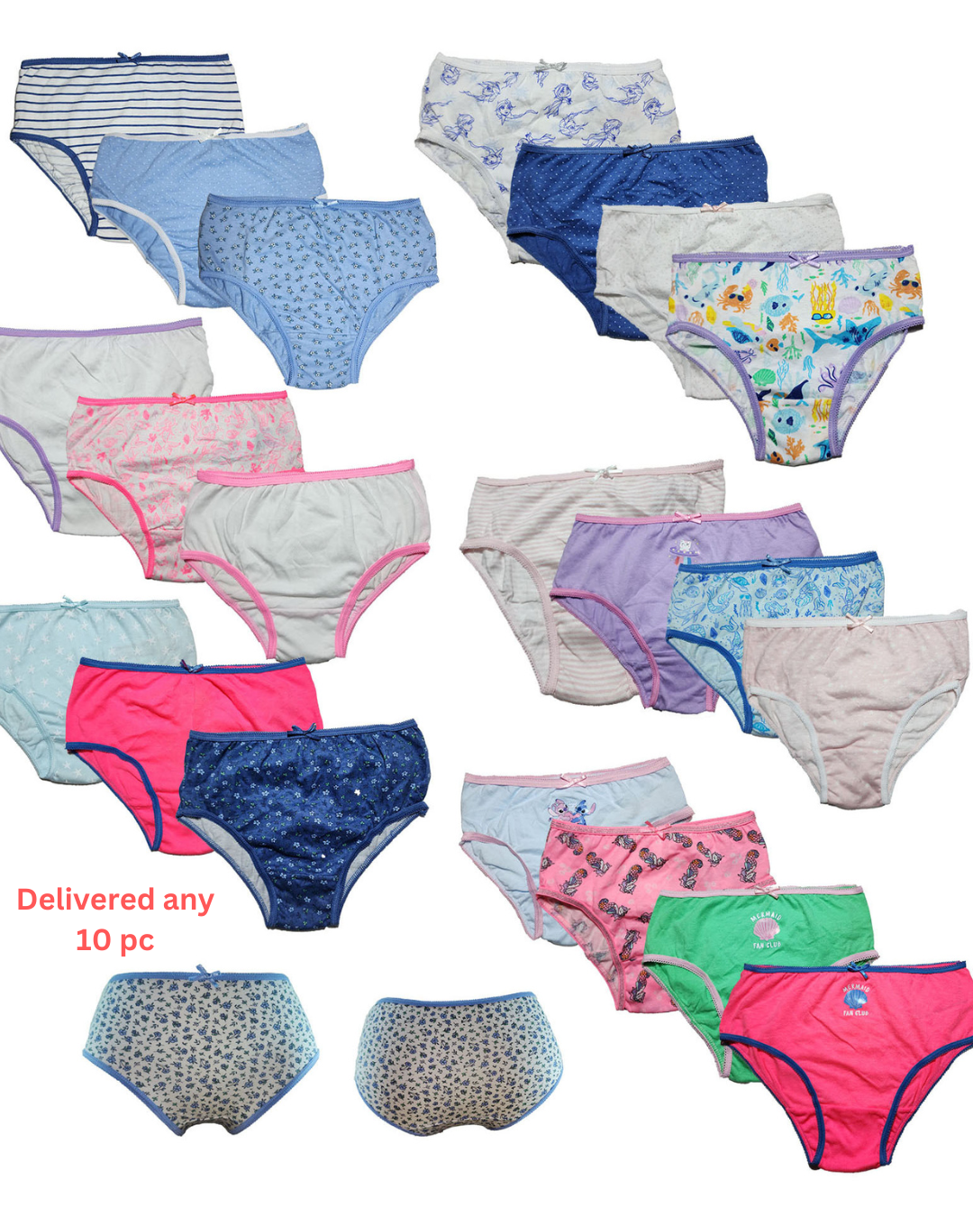 Pavvoin primark care cotton Teenager girls panties 2 to 16 years