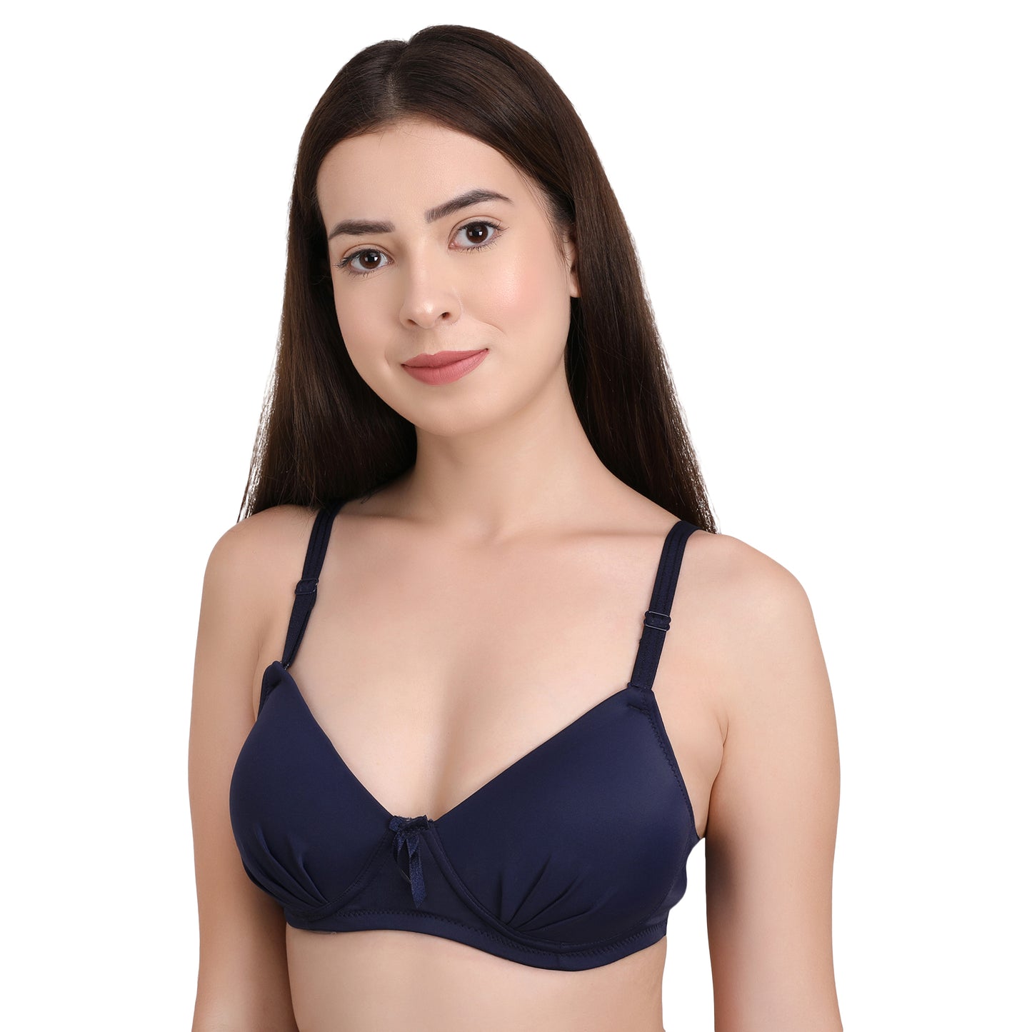 Pavvoin by queen Xiang Women's wirefree padded Everyday t-Shirt Bra