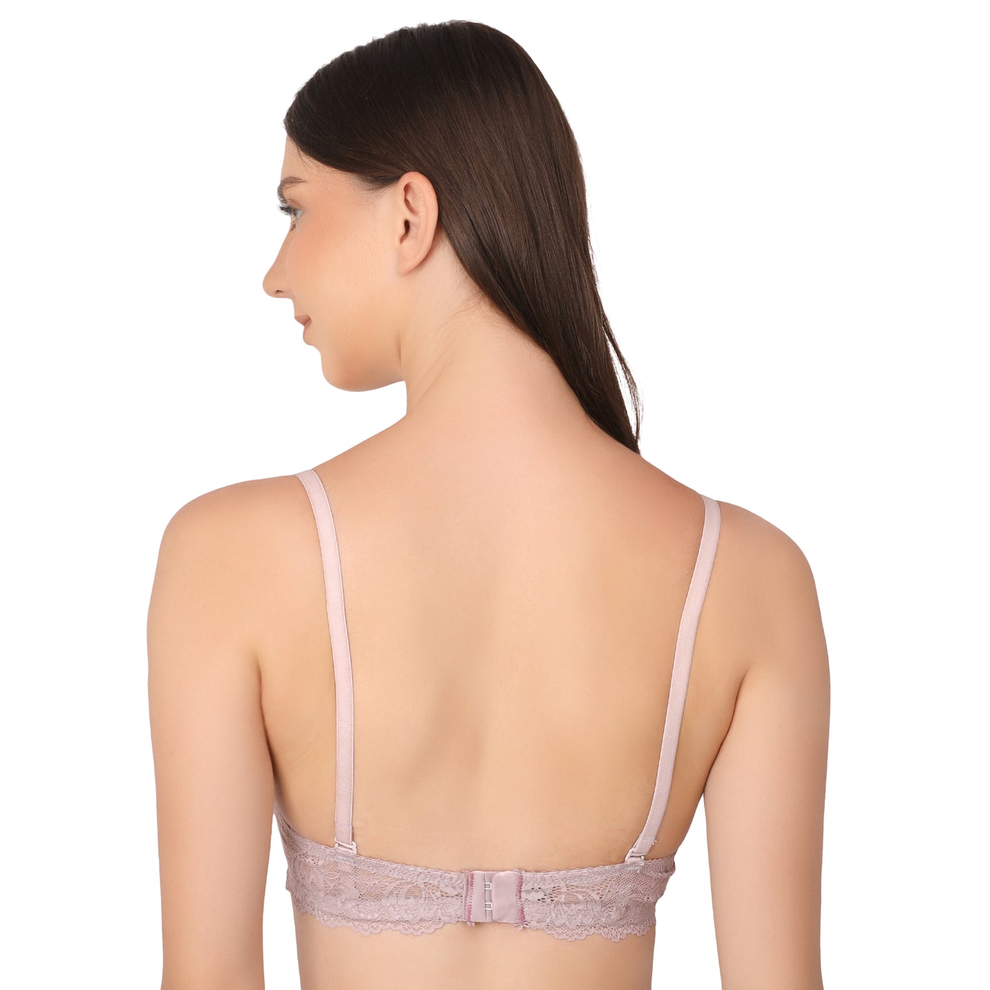 Pavvoin underwire padded plus size bra for women