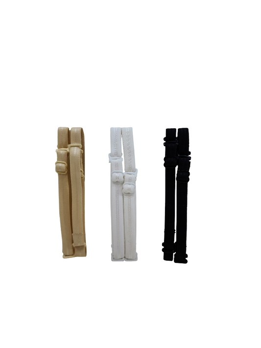 Pavvoin 12mm Bra Strap,Replacement Elastic Adjustable Shoulder bra Strap for women