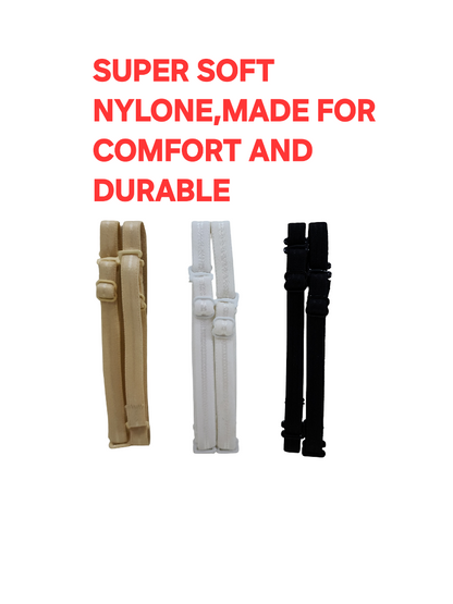 Pavvoin 12mm Bra Strap,Replacement Elastic Adjustable Shoulder bra Strap for women