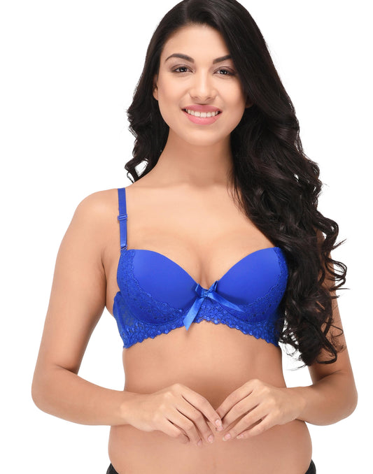 Pavvoin lace style Push up bra for women