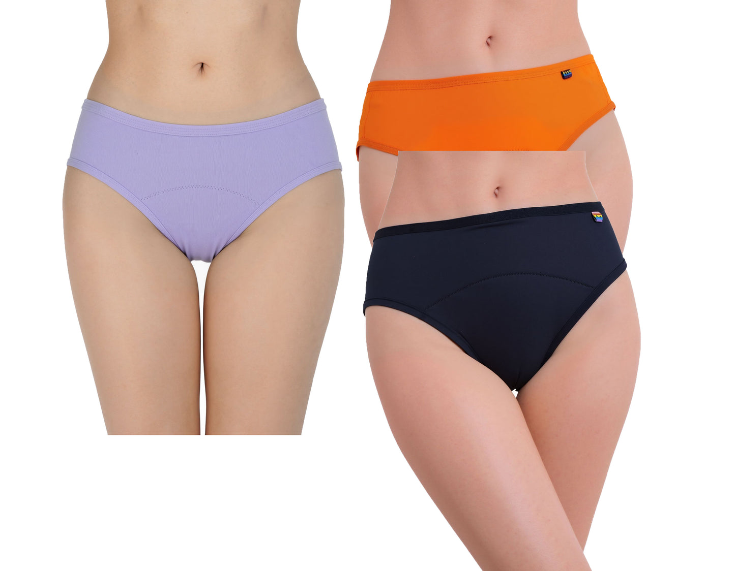 Pavvoin  pro Go pad free heavy Period Hipster Leak Proof Underwear for Medium to Heavy Flow,Reusable for 2 Years Without Pads panty for women