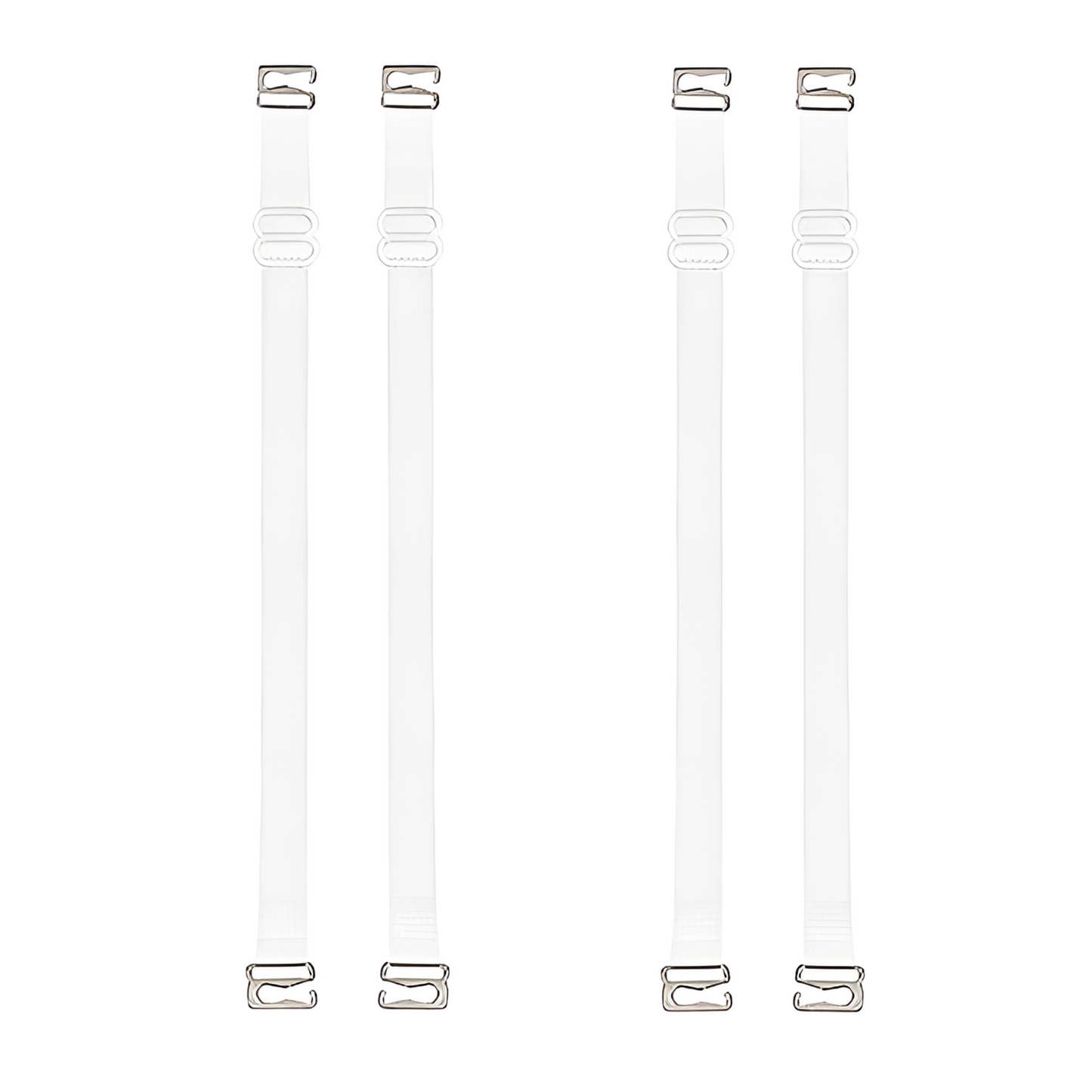 Pavvoin 12mm Invisible Transparent Adjustable Bra Straps For Women