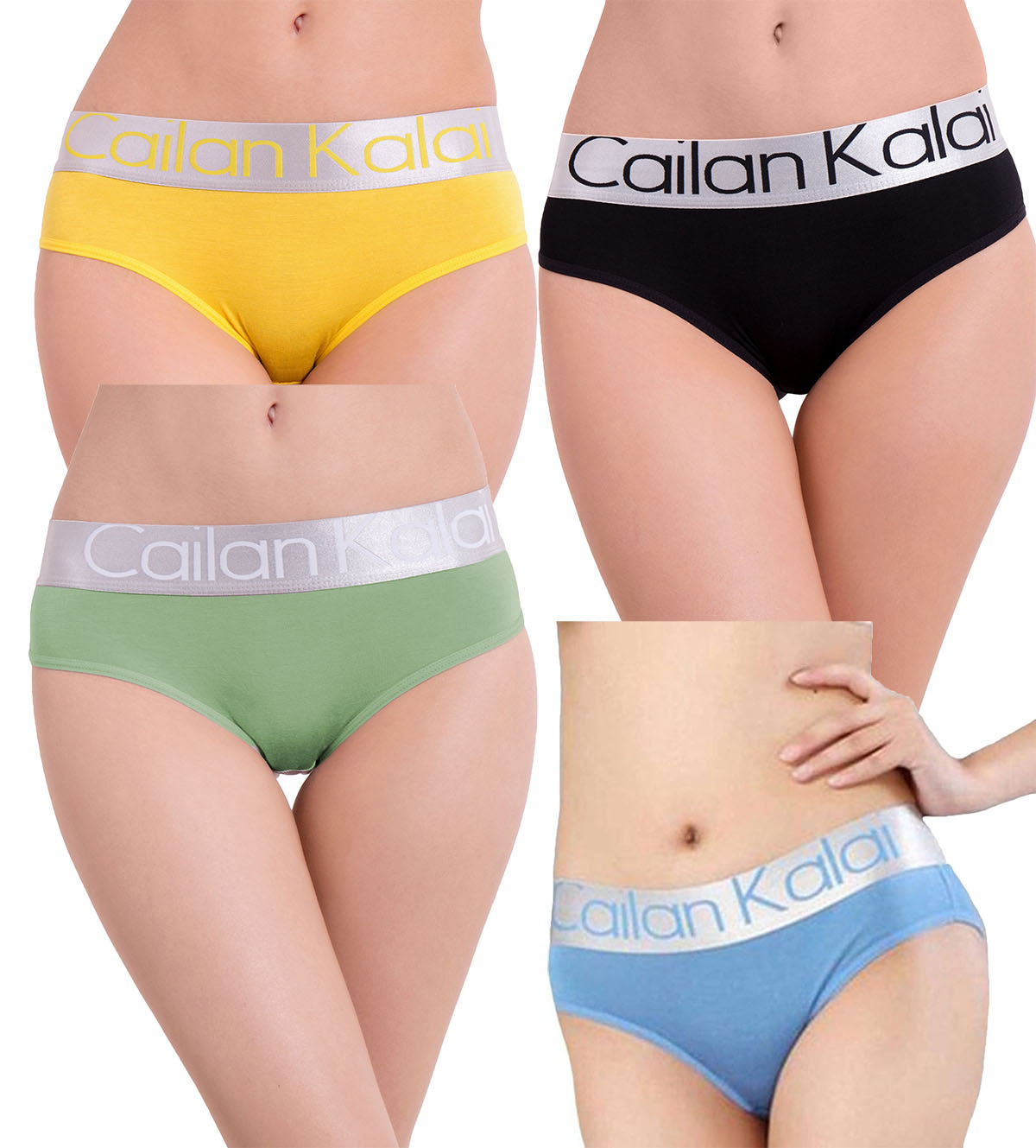 CAILAN KALAI String en coton mélangé pour femme
