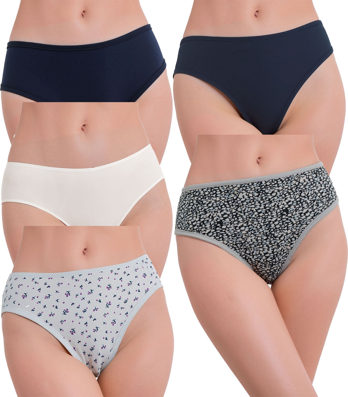 Pavvoin by primark care brazilian hipster brief panty for women