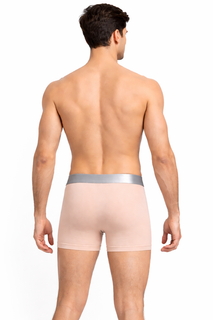 PAVVOIN Men’s Cotton Stretch Boxer Briefs/Trunk| Soft Breathable Innerwear | Anti-Roll Waistband | Body Fit Underwear for Men