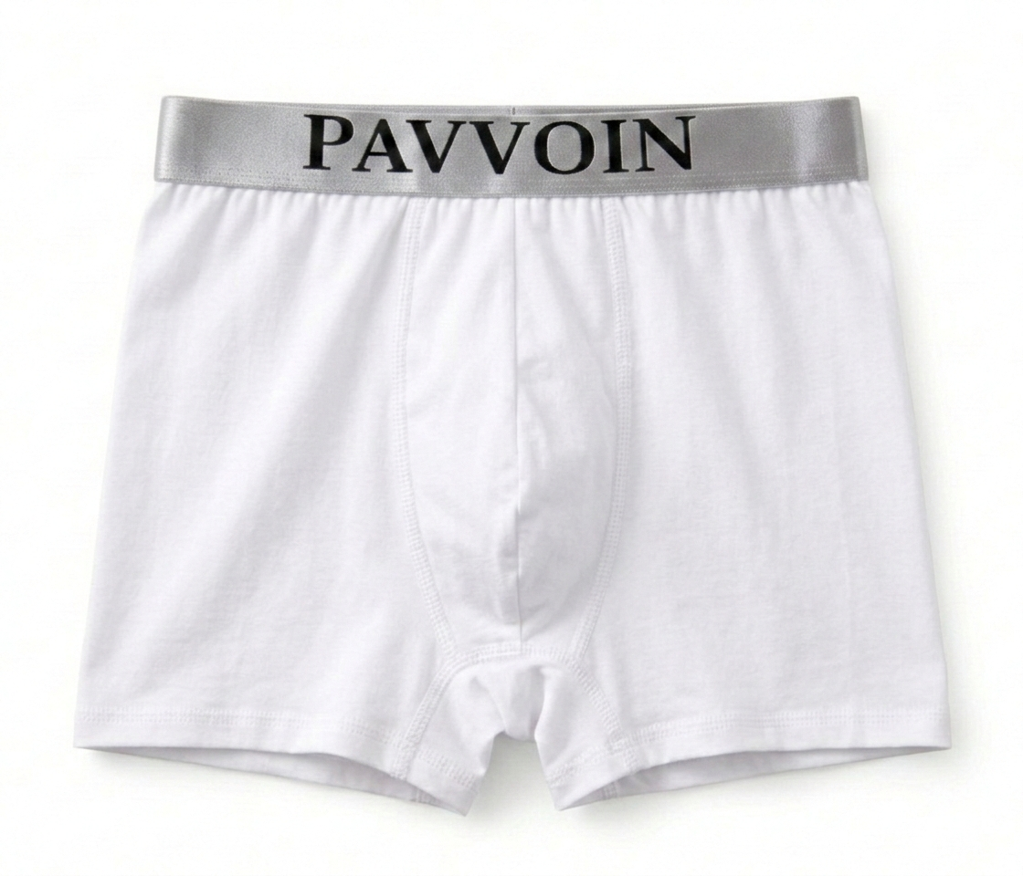 PAVVOIN Men’s Cotton Stretch Boxer Briefs/Trunk| Soft Breathable Innerwear | Anti-Roll Waistband | Body Fit Underwear for Men